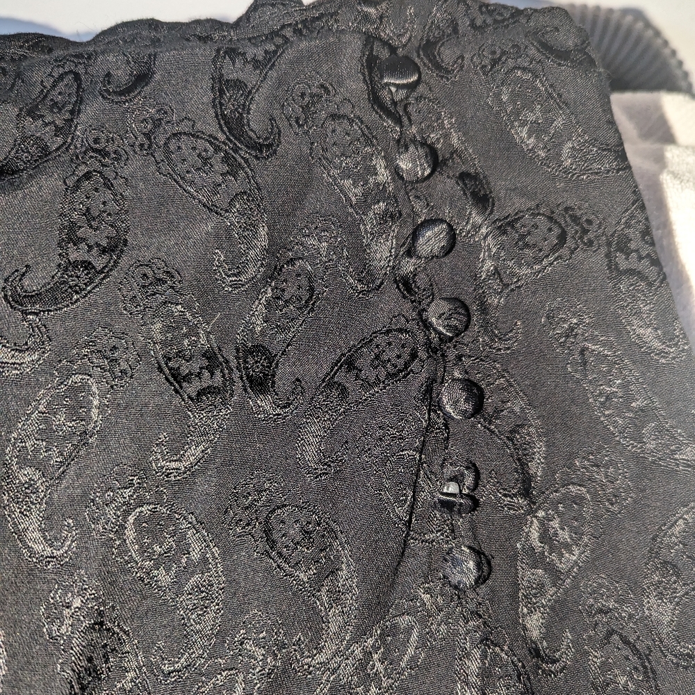 Downeast vintage paisley midi skirt